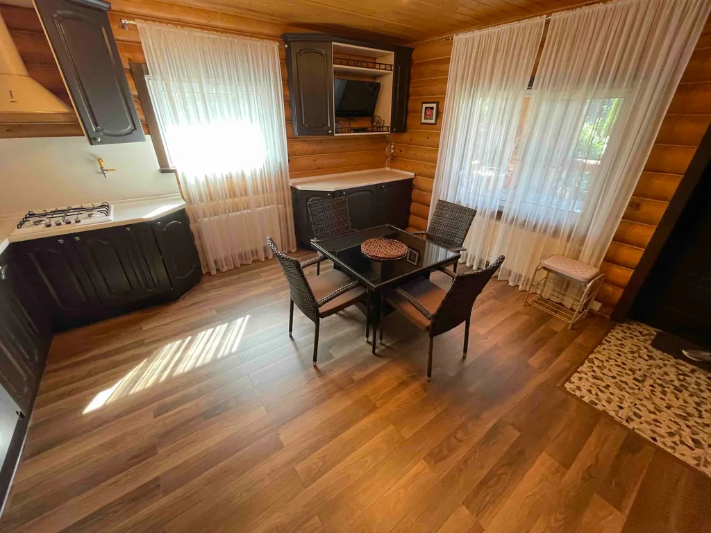 Коттедж Дом из сруба с сауной для семейного отдыха — Софрино