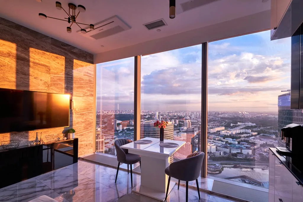 Sky City Moscow 80 этаж Выше облаков, очень ценный и редкий вид