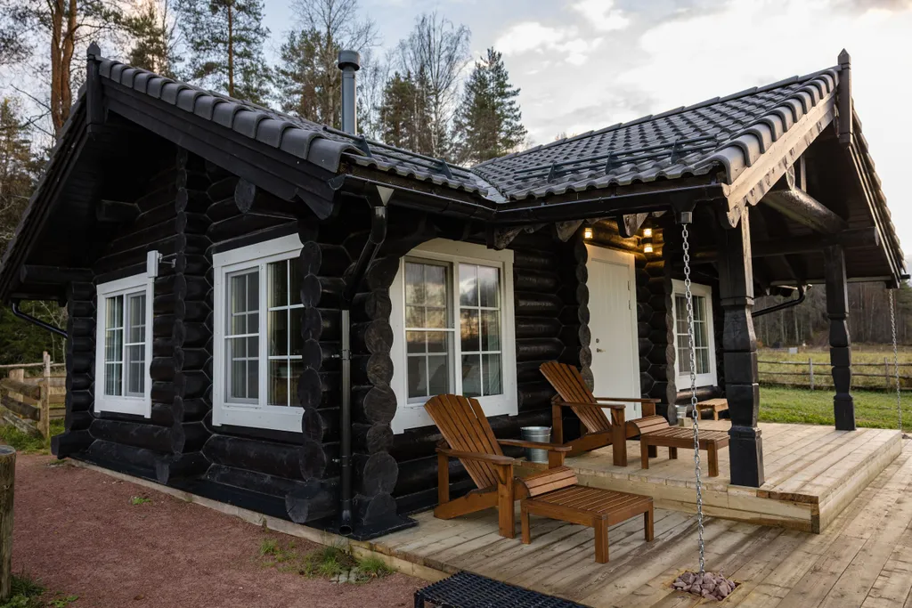 Коттедж Дом Теремок на берегу реки Свирь — Лодейное Поле