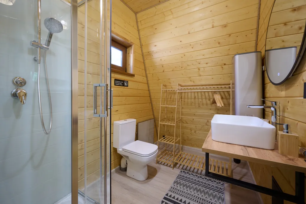 Коттедж Коттедж Уютное шале с 1 спальней + гостиная с кухней и ванной комнатой — Мезмай