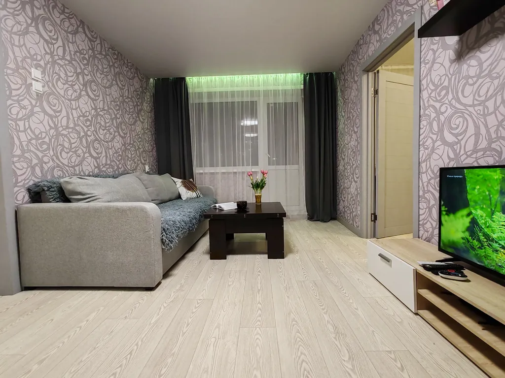 Квартира Уютная домашняя 2-комнатная квартира в 15 минутах езды от Волги — Самара