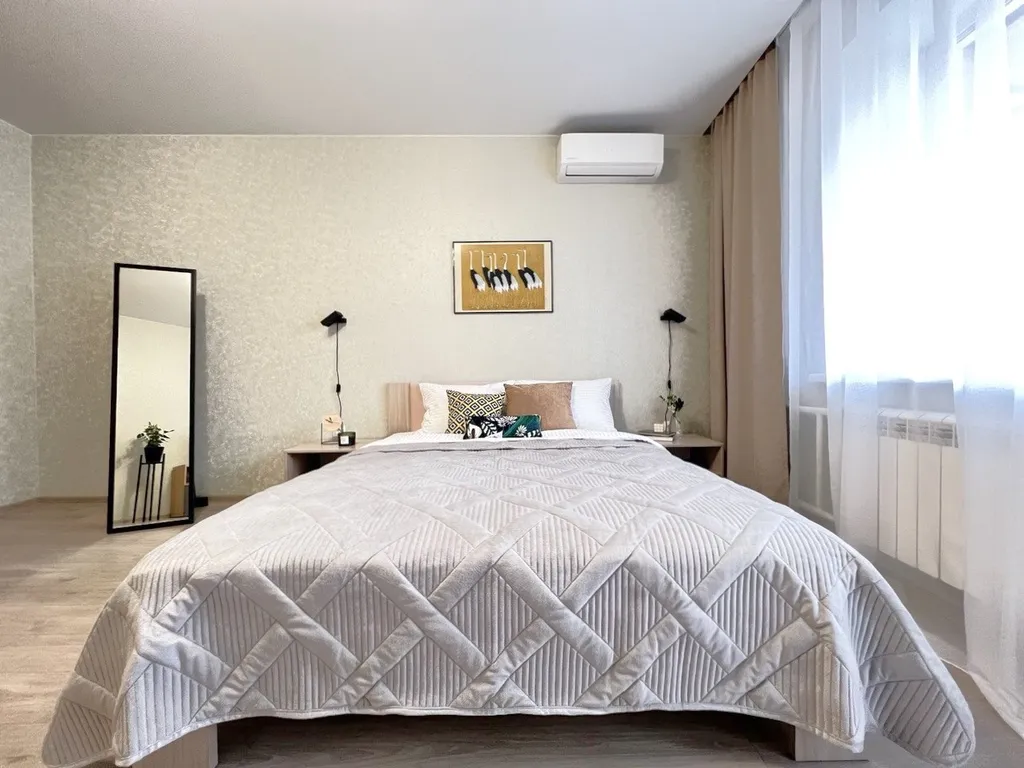 Квартира Квартира Sunny house 2шка студия с качелями на панорамной лоджии — Новосибирск