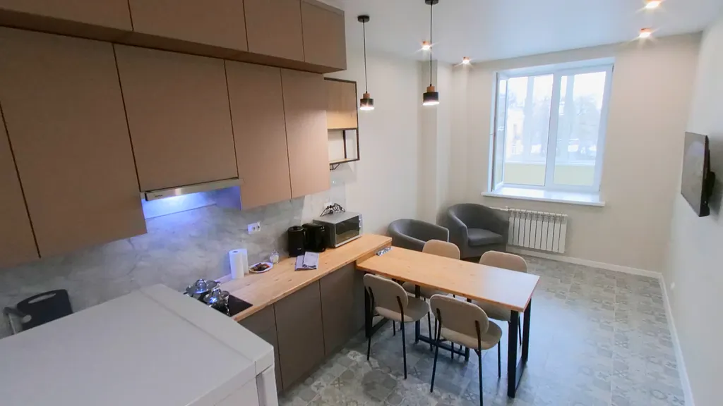 Стильная просторная квартира с лоджией