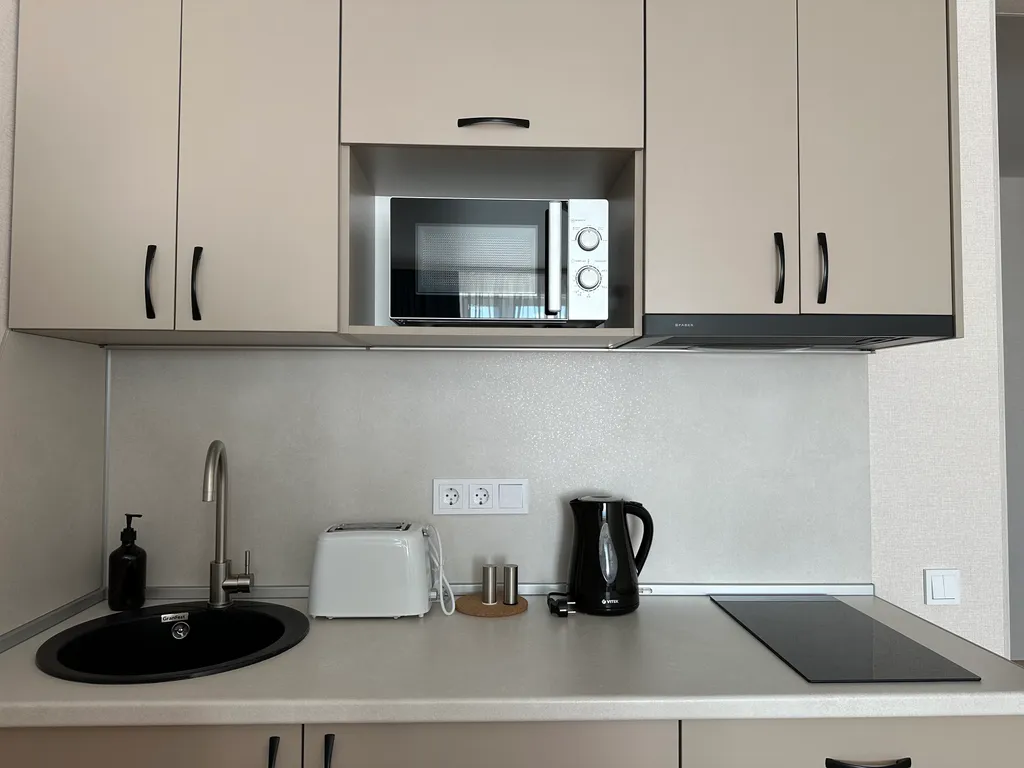 Светлая квартира в 8 минутах езды до центра