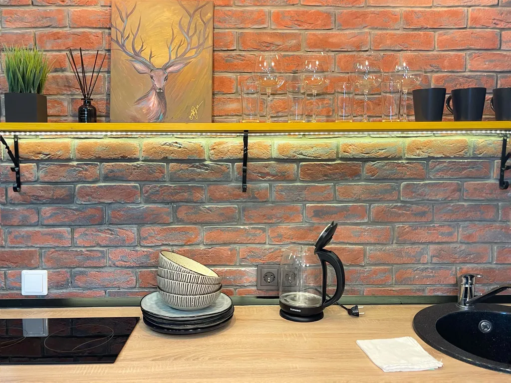 Дизайнерская Лофт-студия в новом ЖК комфорт-класса