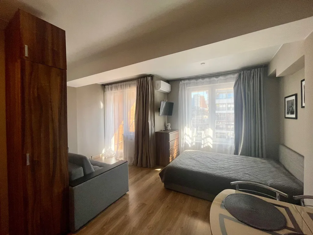 Квартира Уютная студия c великoлeпным видoм — аренда посуточно в Дагомыс