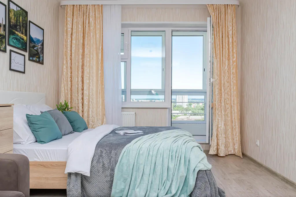 Шикарный вид 16 этажа на Каму | Цирк | УДС "Молот"