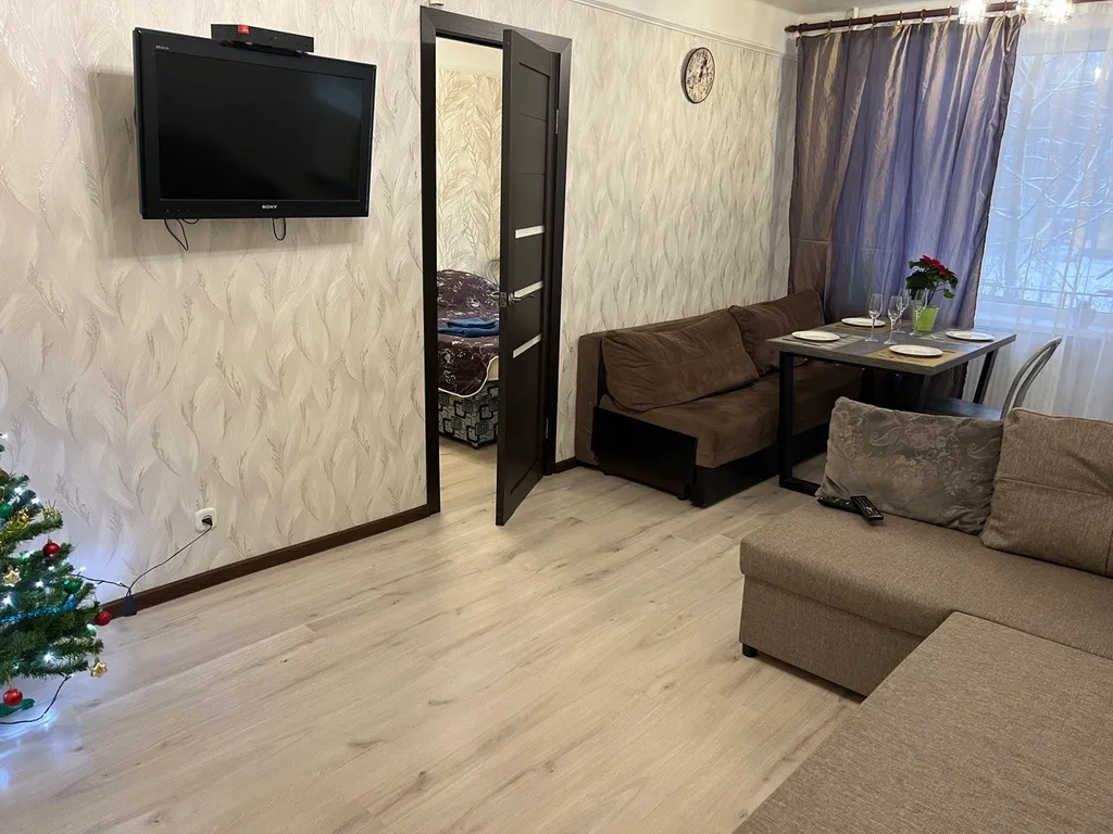 Квартира Квартира Уютная евродвушка в Московском районе — Санкт-Петербург
