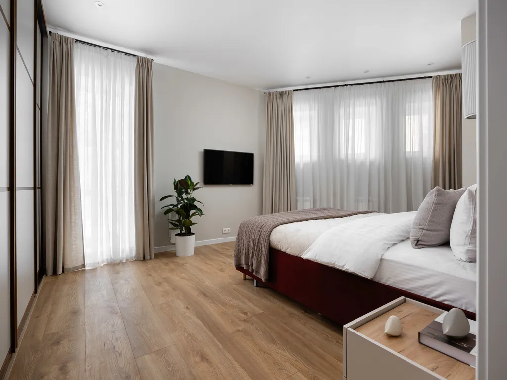 Стильная квартира на арбате с верандой