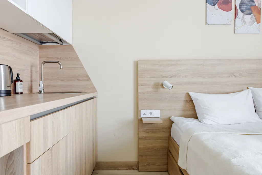 Квартира Апартаменты с кухней на черной речке — Санкт-Петербург