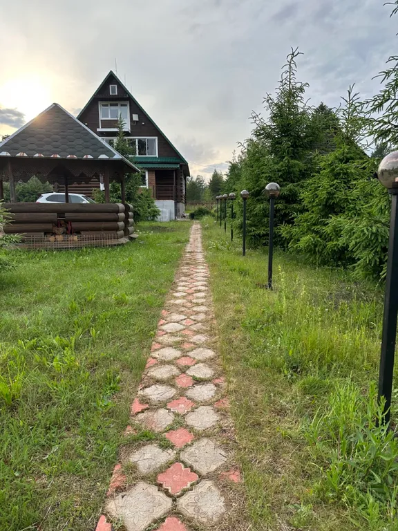 Просторный дом с баней и чаном