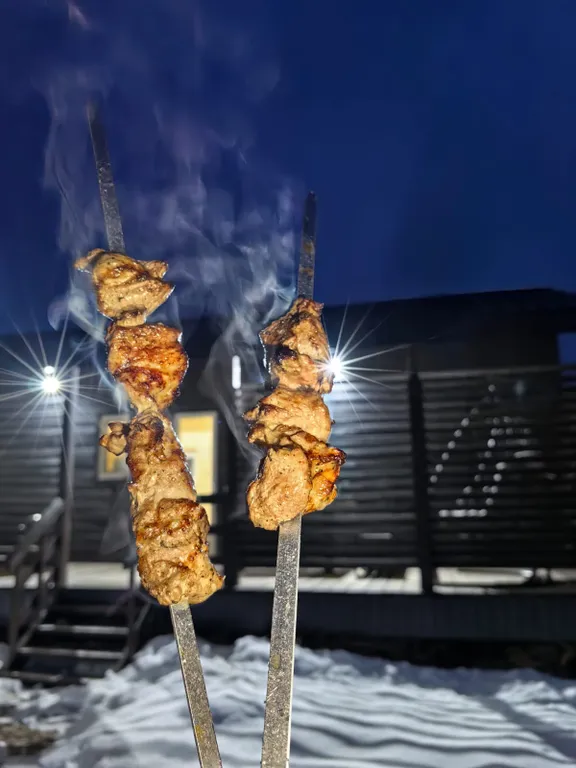 Дом с теплым Бассейном, баней и чаном