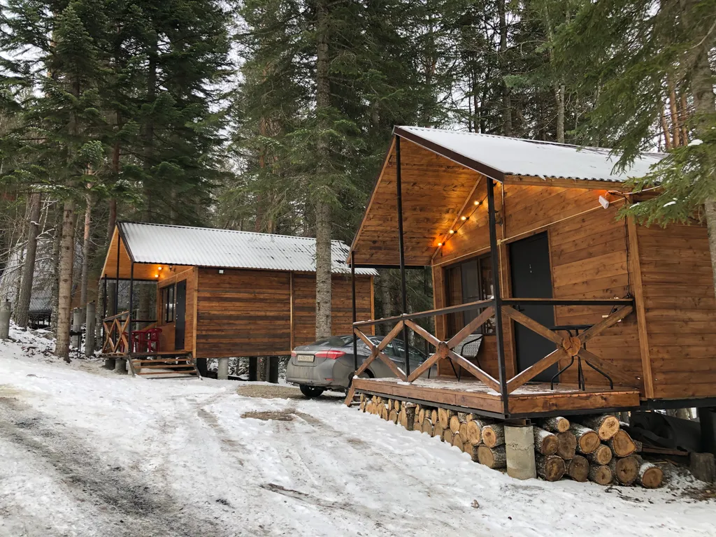 Коттедж 1-комнатный Дом — Архыз