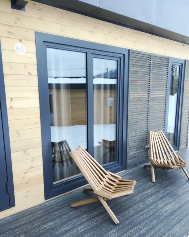 Дома с видом на гору