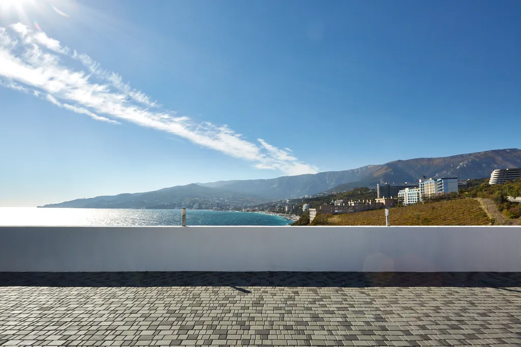 Уютная студия с видом на море