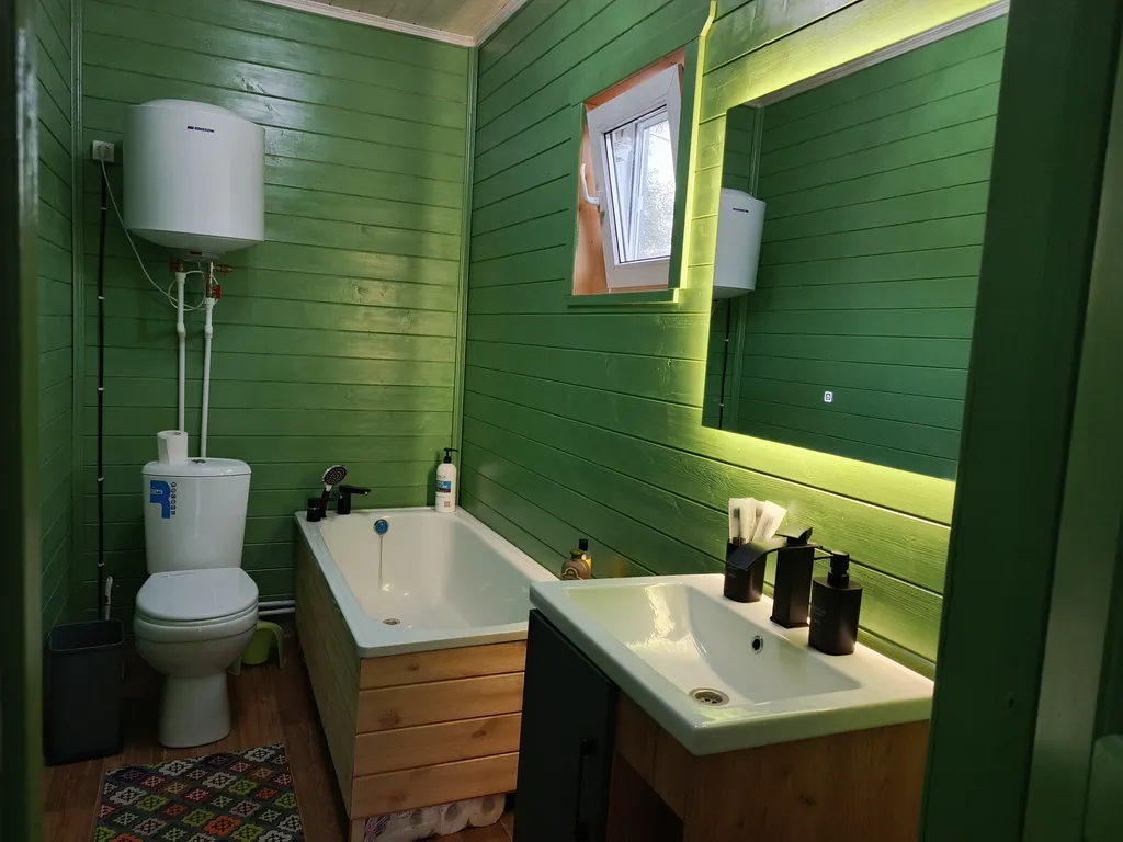 Уютный дом с баней в тихом месте