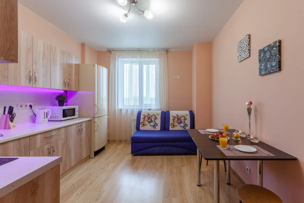 Апартаменты Квартиркаплаза Семейный вариант с панорамным видом у парка