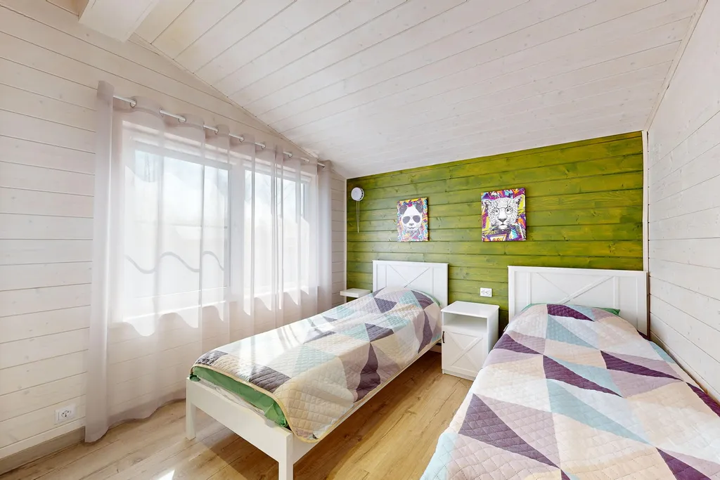 Дом с баней и чаном на участке 10 соток, Green island house