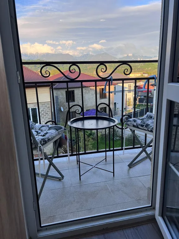 Уютная студия с видом на горы