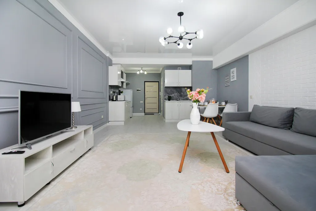 Квартира Просторный апартамент в Молодежном — Алматы