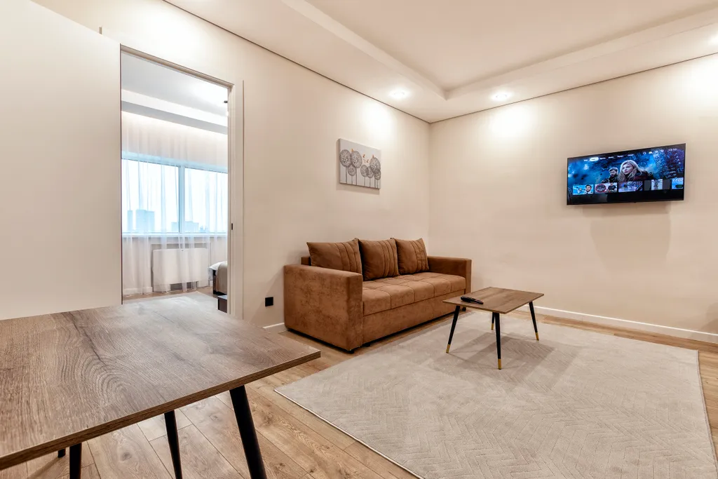 Элитные апартаменты с панорамным видом из окна в самом центре столицы