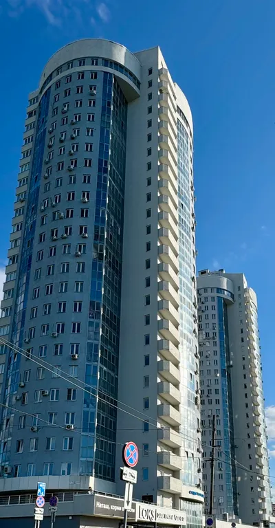 Апартамент с панорамным видом на Волгу и город