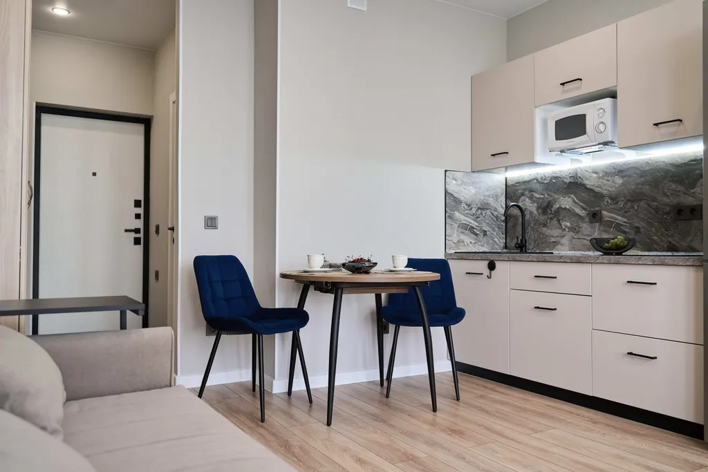 Квартира Квартира Стильная студия ЖК Самолеты — Краснодар