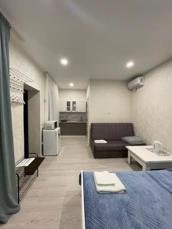 Уютная студия в тихом и живописном месте с прекрасным воздухом