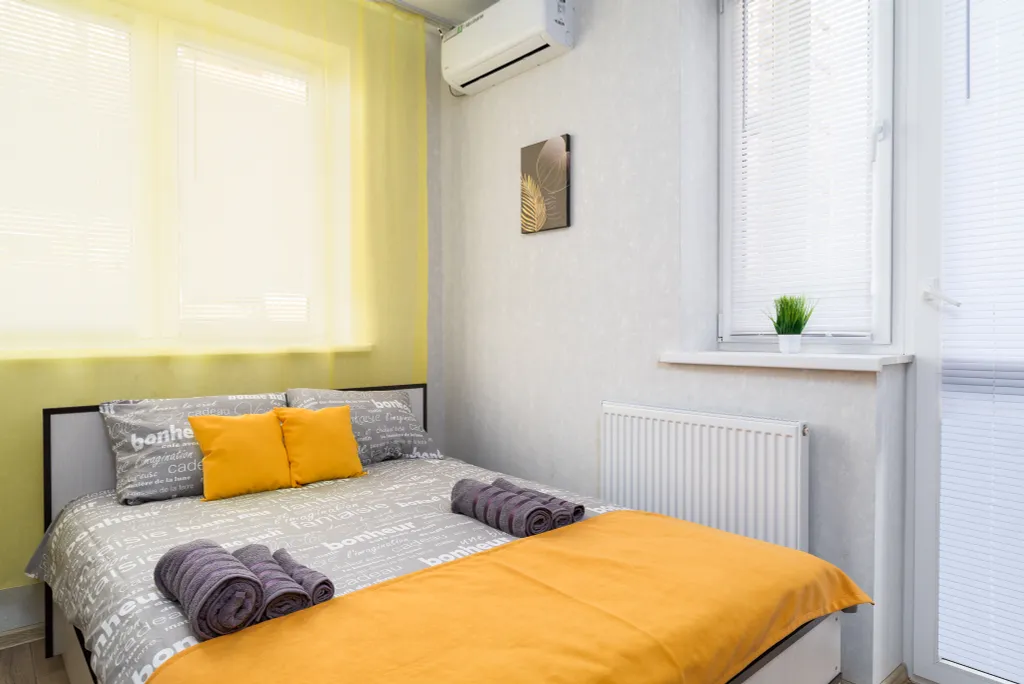 Шикарная студия для двоих с дизайнерским ремонтом