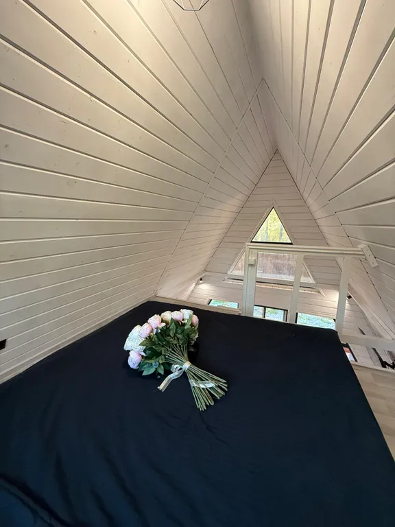 Домик в лесу с банным чаном