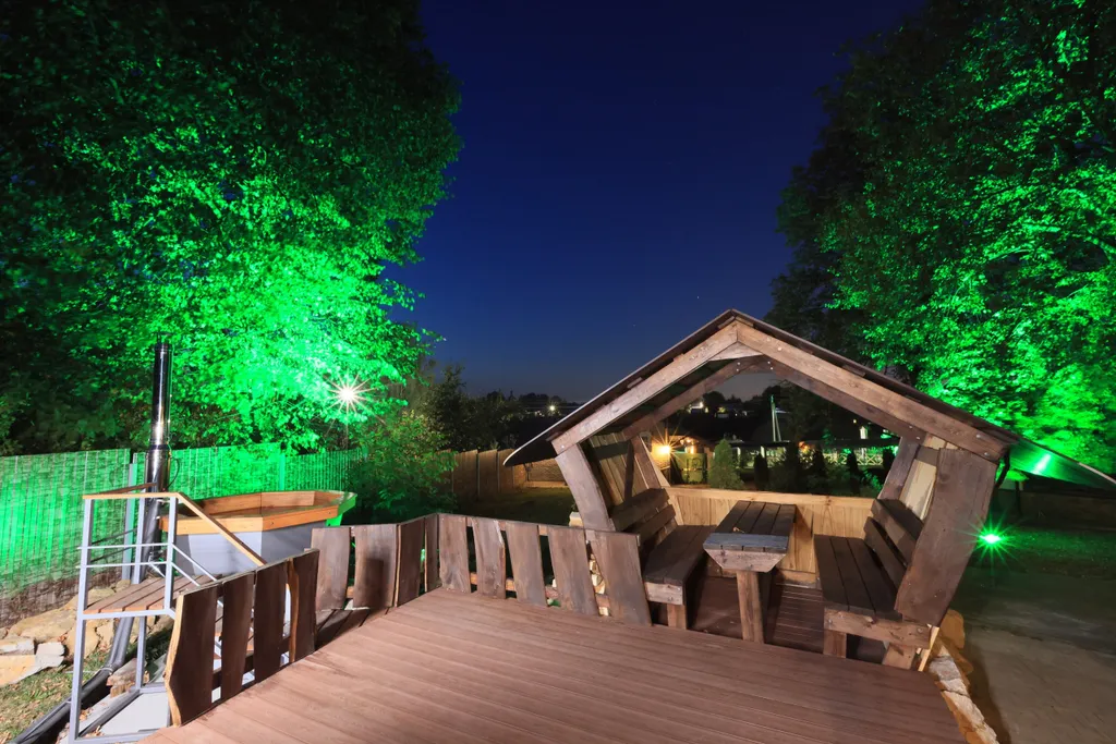 Коттедж Шале с чаном