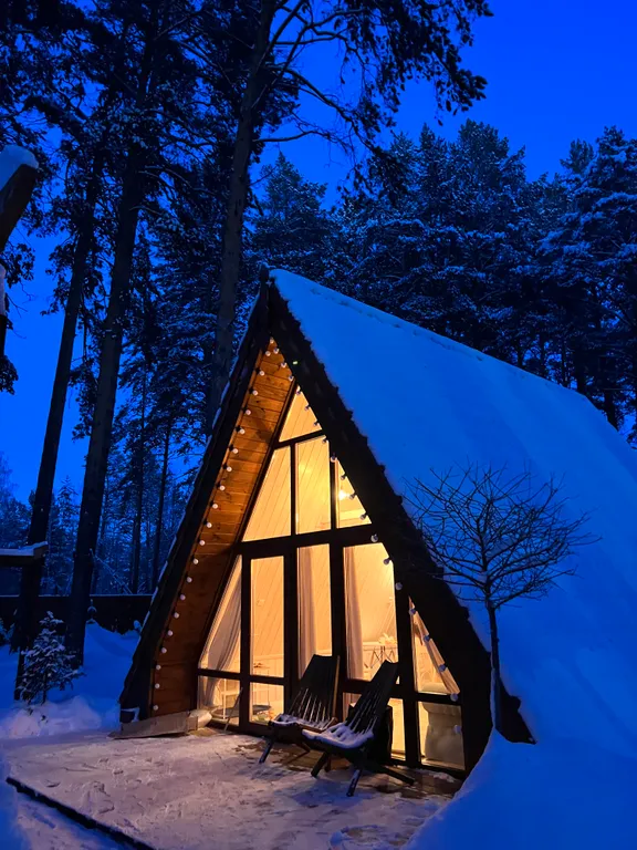 Дом афрейм в шатоrelax