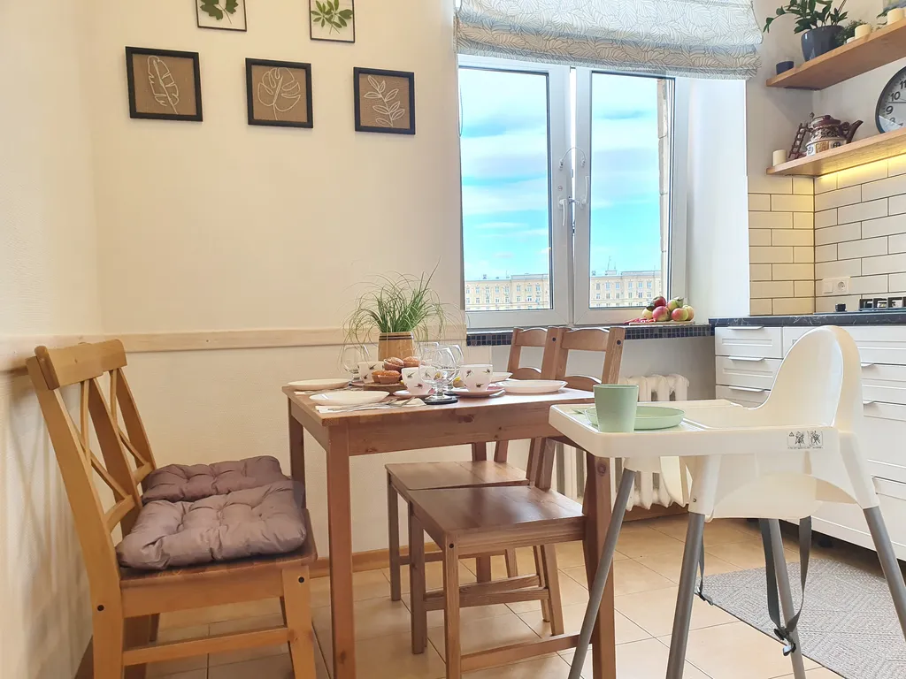 Квартира Квартира с потрясающим видом на Москва-сити, метро у подъезда — Москва