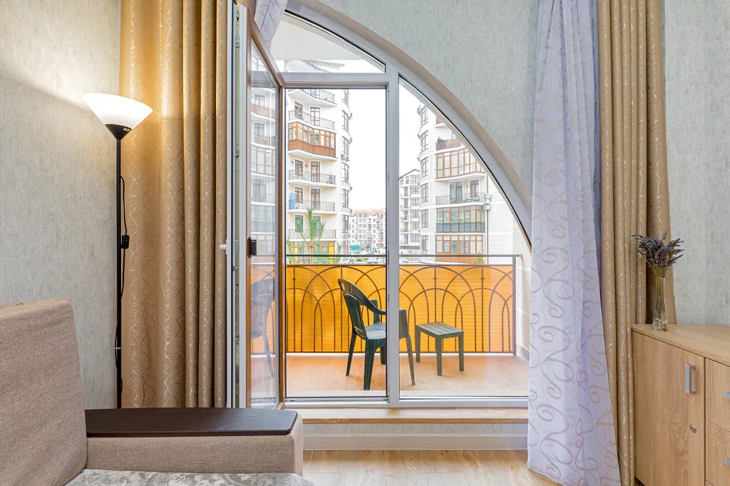 Квартира Квартира Студия Крымский балкон — Геленджик