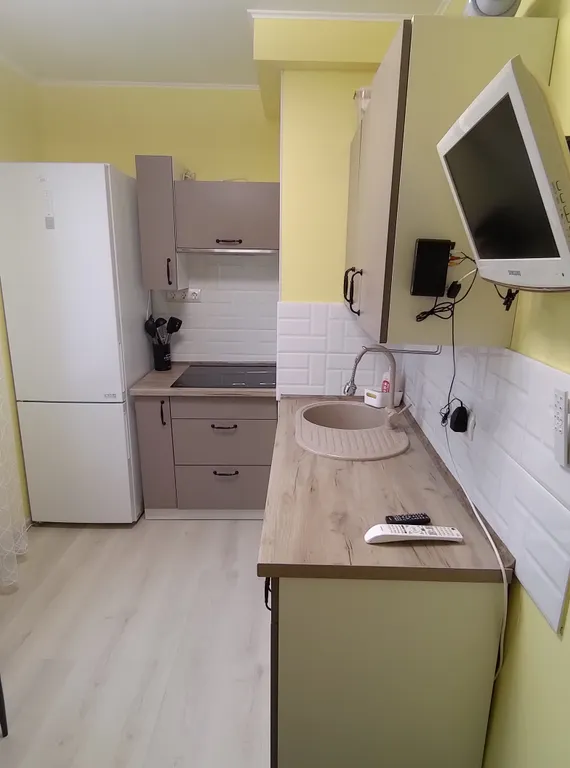 Светлая уютная трёхкомнатная квартира