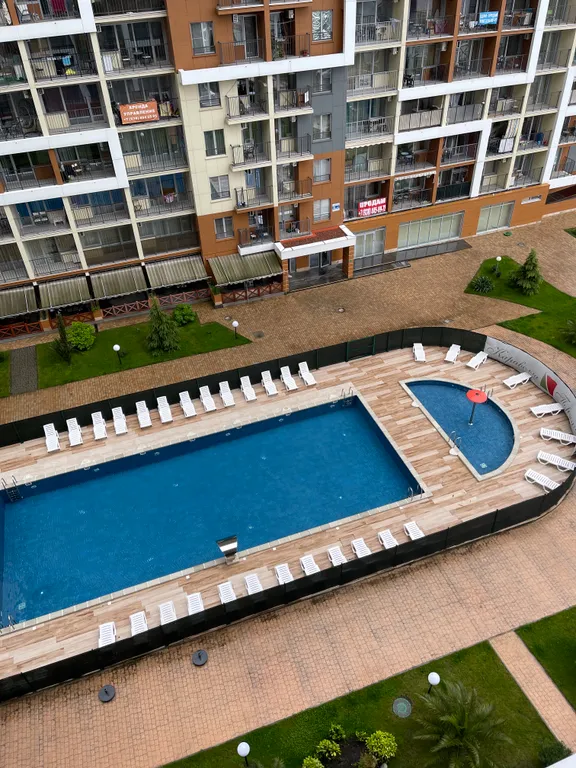 Уютная студия с видом на море