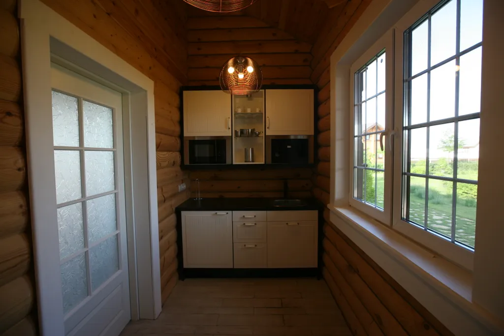 Коттедж Спа-коттедж с сауной, а так же бассейном и джакузи под открытым небом — Можайск