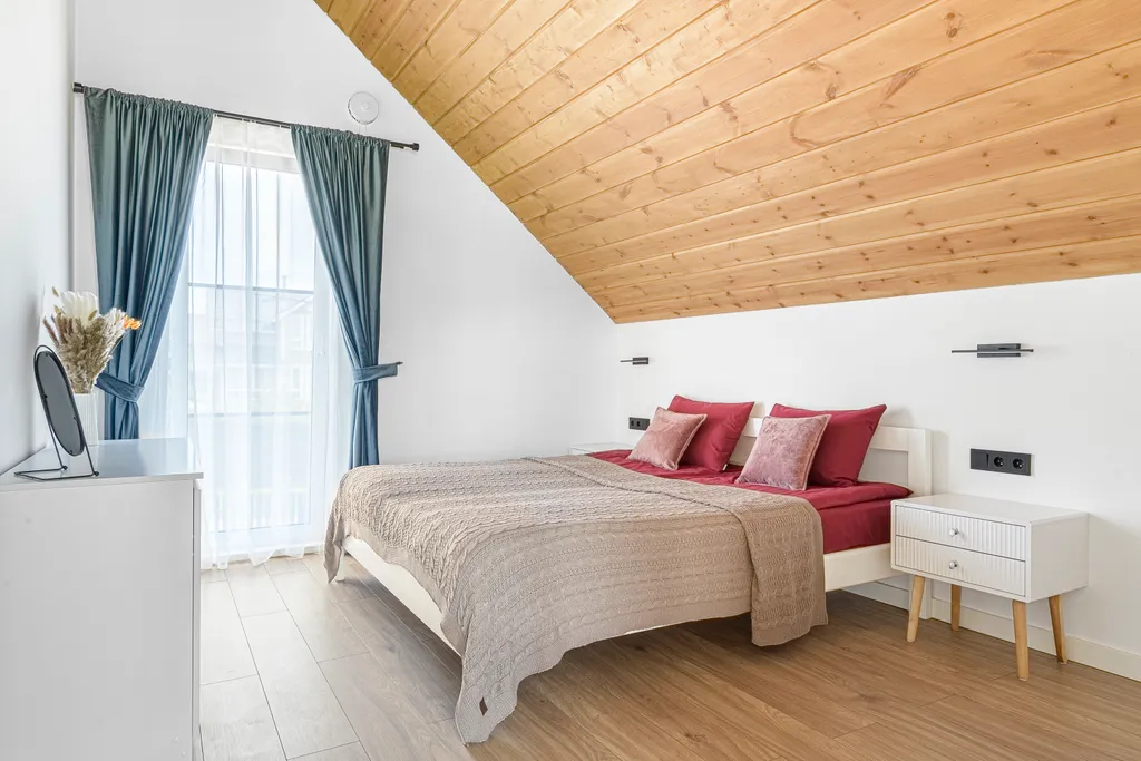 Современный барн с панорамными видами вблизи Сорачан