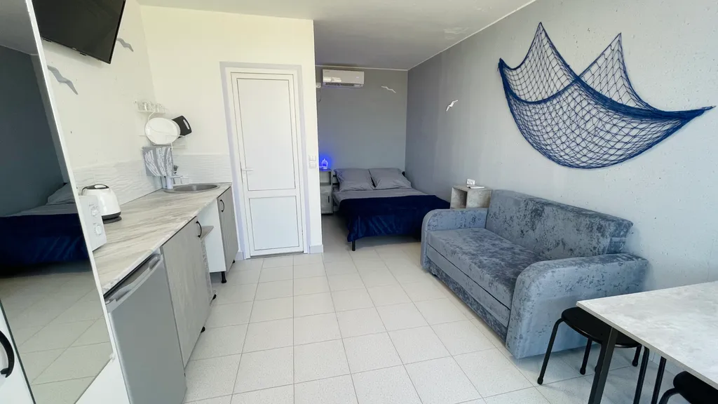 Квартира Квартира Уютная студия у моря со своей беседкой — Волна