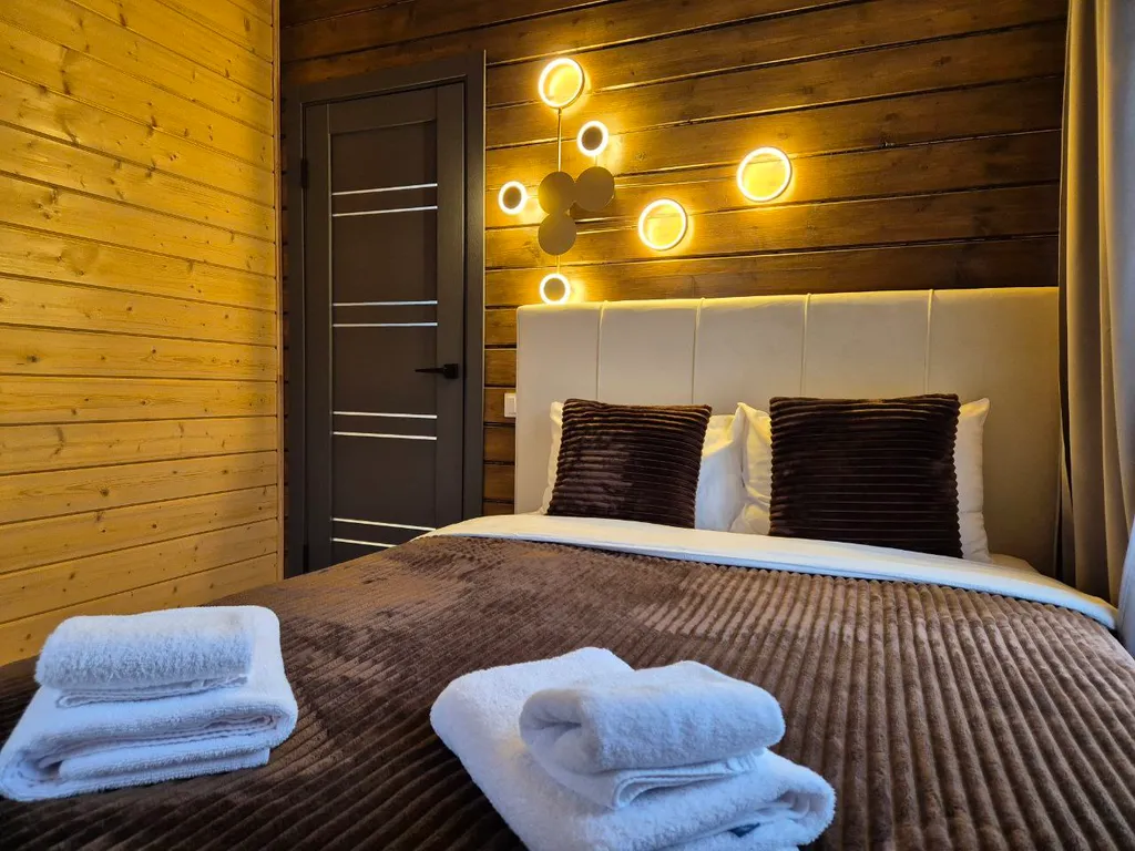 Панорамный коттедж с видом на залив