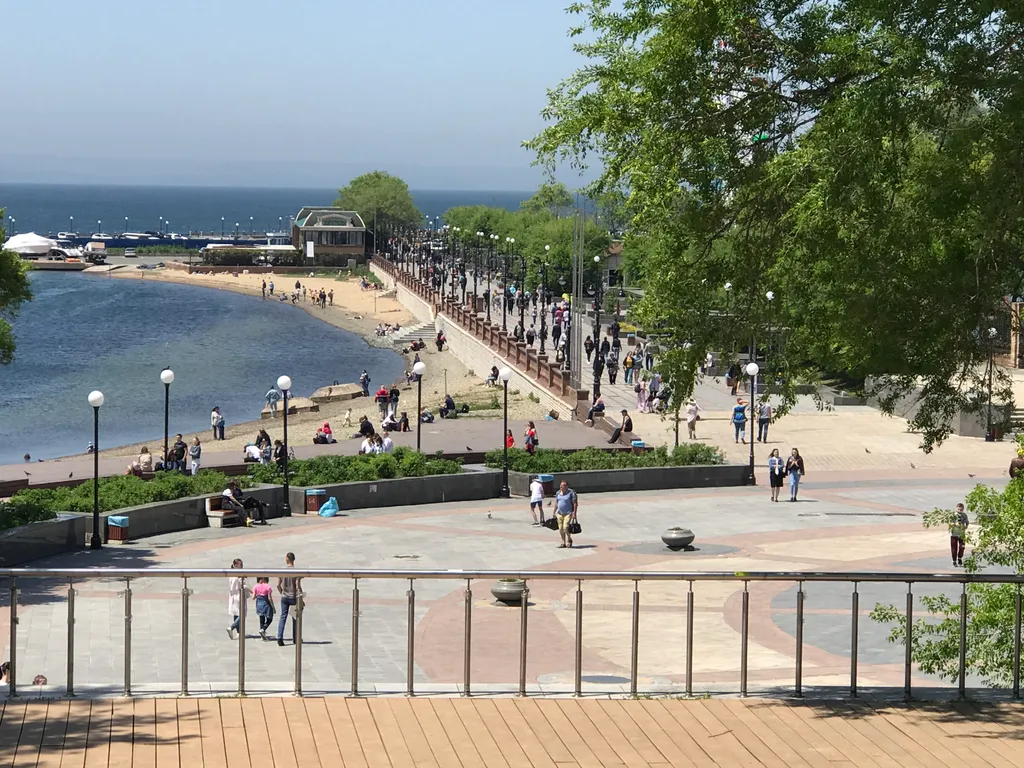 Квартира Просторная квартира в центре города на набережной — Владивосток