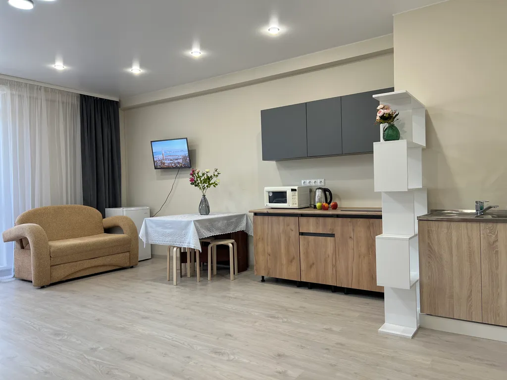 Студия у Городской поликлиники №3, не берем оплату за финальную уборку