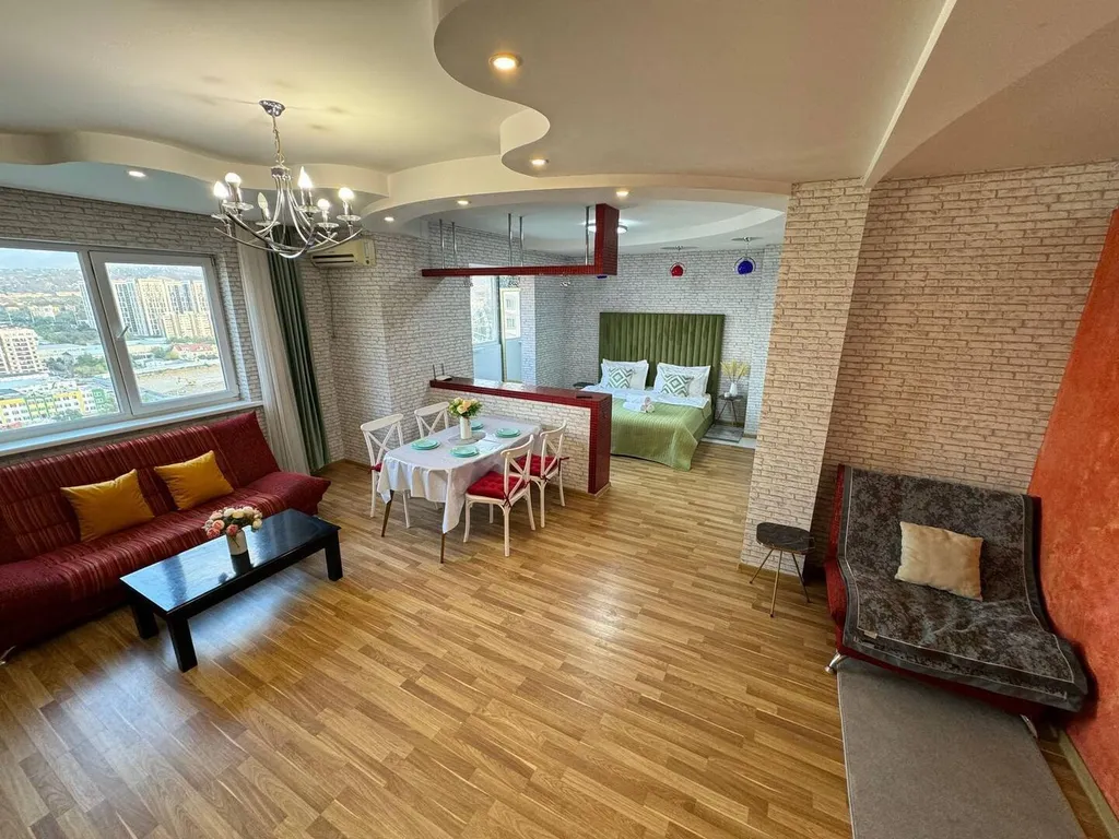 Уютная квартира с красивым видом на горы