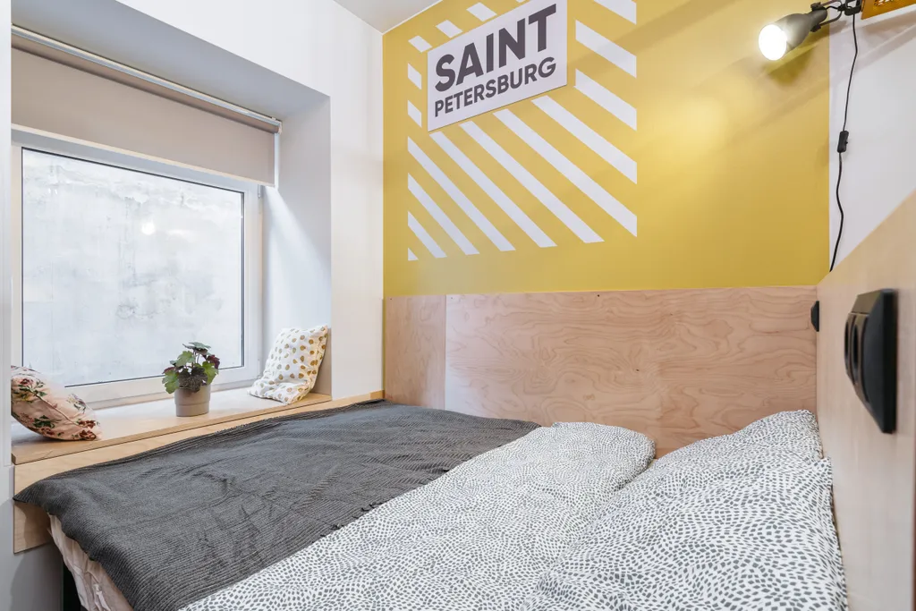 Квартира Квартира Смарт-студия у метро Василеостровская — Санкт-Петербург