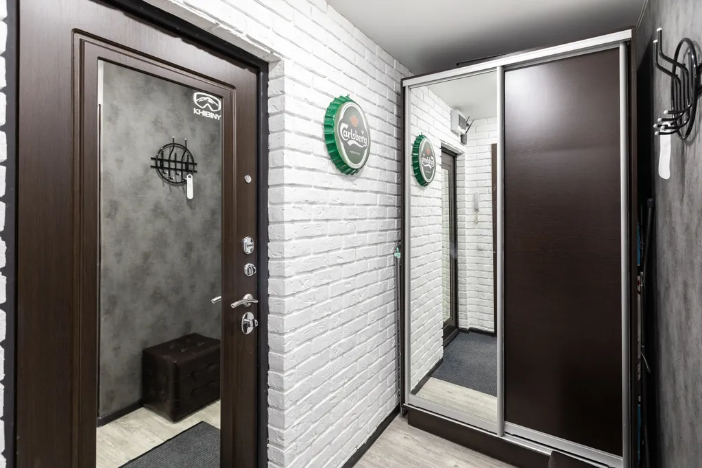 1-комнатная квартира, рядом склон