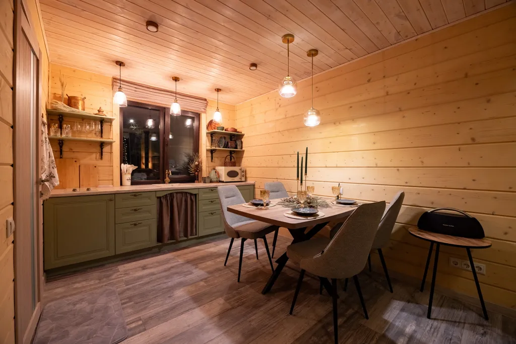 Дом с камином