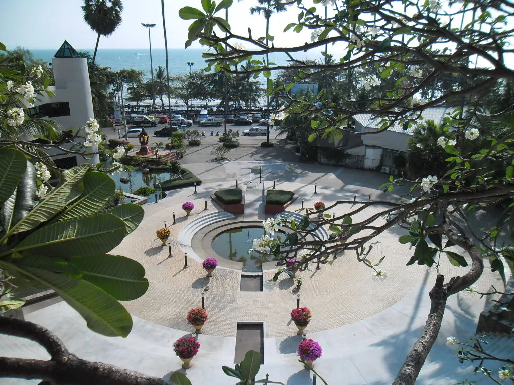 Студия с фронтальным видом на море, пляж Джомтьен