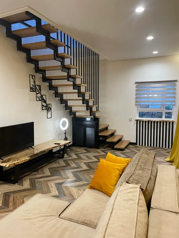 Загородный дом в стиле лофт