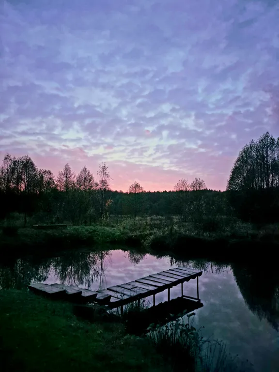 Хутор Избушка на опушке леса, возле реки