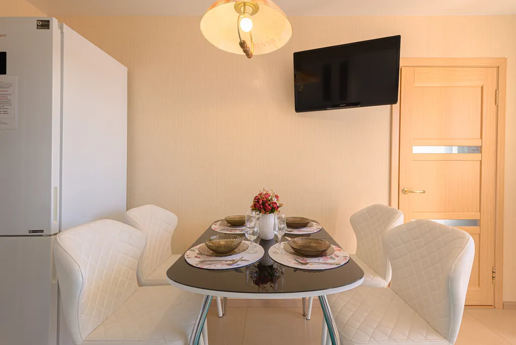 Апартамент с видом на Волгу, кондиционер, джакузи, гостиничный сервис